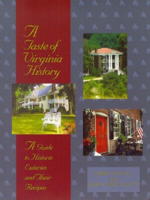 cover image of A Taste of Virginia History